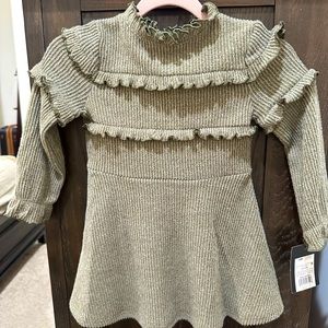 18m Art Class moss dress